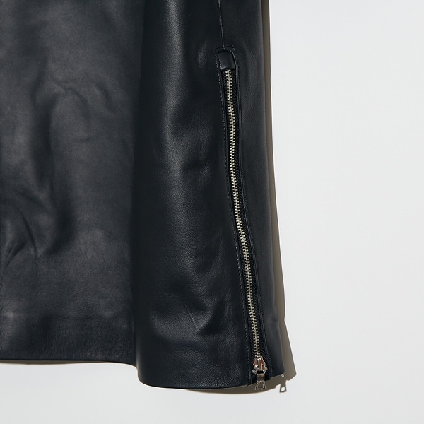 5351プール・オム（5351POUR LES HOMMES）/【セットアップ対応】レザー ジップ 半袖Tシャツ_3