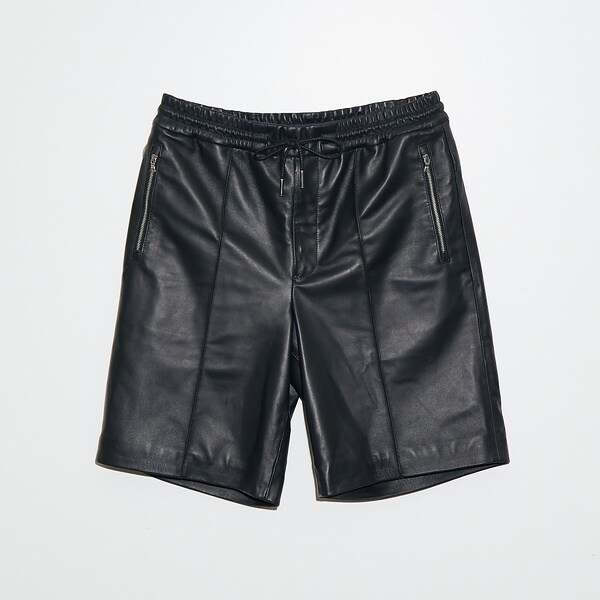 5351プール・オム（5351POUR LES HOMMES）/【セットアップ対応】レザー スラックス ショートパンツ_2