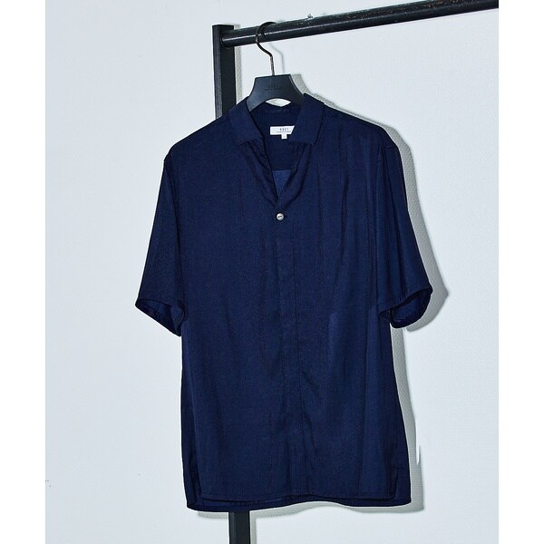 5351プール・オム（5351POUR LES HOMMES）/スキッパー 半袖 シャツ 5351プール・オム（5351POUR LES HOMMES）/スキッパー 半袖 シャツ