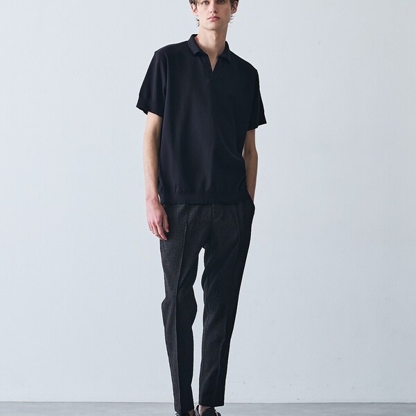 5351プール・オム（5351POUR LES HOMMES）/【定番人気】セーターマシーン スキッパー ポロシャツ_5
