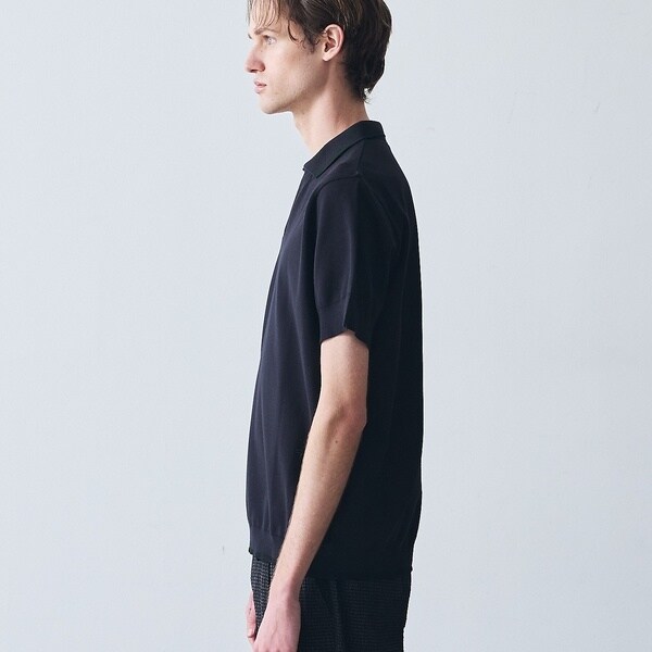 5351プール・オム（5351POUR LES HOMMES）/【定番人気】セーターマシーン スキッパー ポロシャツ_6
