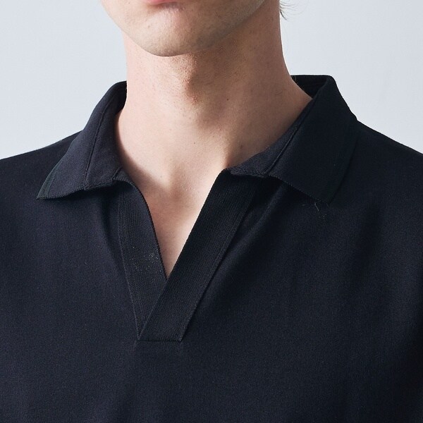 5351プール・オム（5351POUR LES HOMMES）/【定番人気】セーターマシーン スキッパー ポロシャツ_8