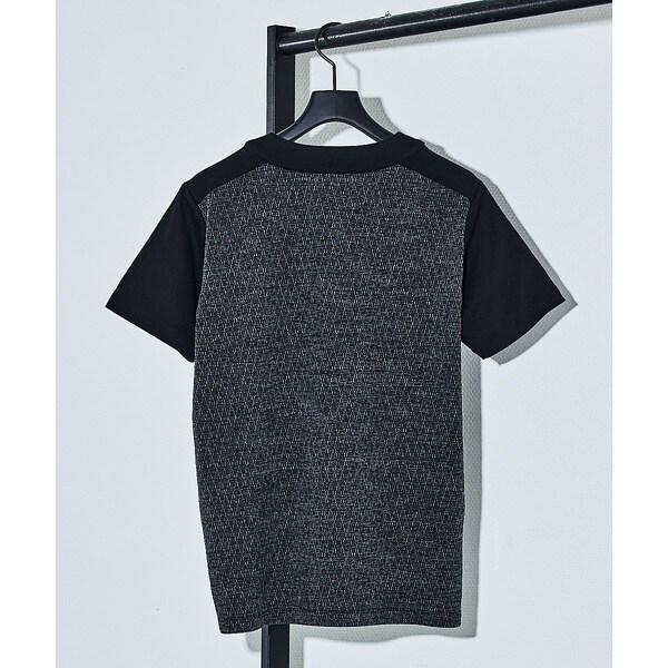 5351プール・オム（5351POUR LES HOMMES）/ミックスジャガード 半袖 Tシャツ 5351プール・オム（5351POUR LES HOMMES）/ミックスジャガード 半袖 T