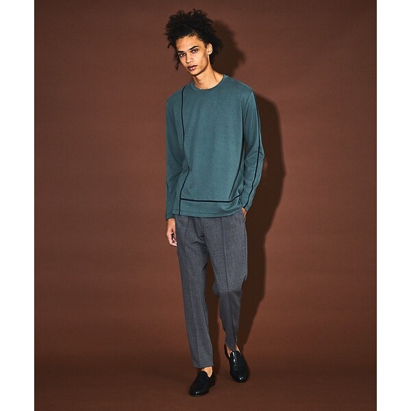 5351プール・オム（5351POUR LES HOMMES）/【25AW】Lライン 長袖Tシャツ 5351プール・オム（5351POUR LES HOMMES）/【25AW】Lライン 長袖T