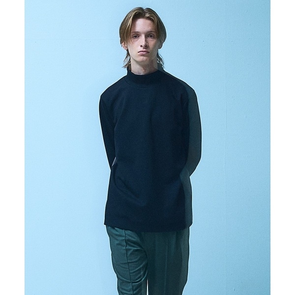 5351プール・オム（5351POUR LES HOMMES）/サイドライン ハイネック 長袖Tシャツ