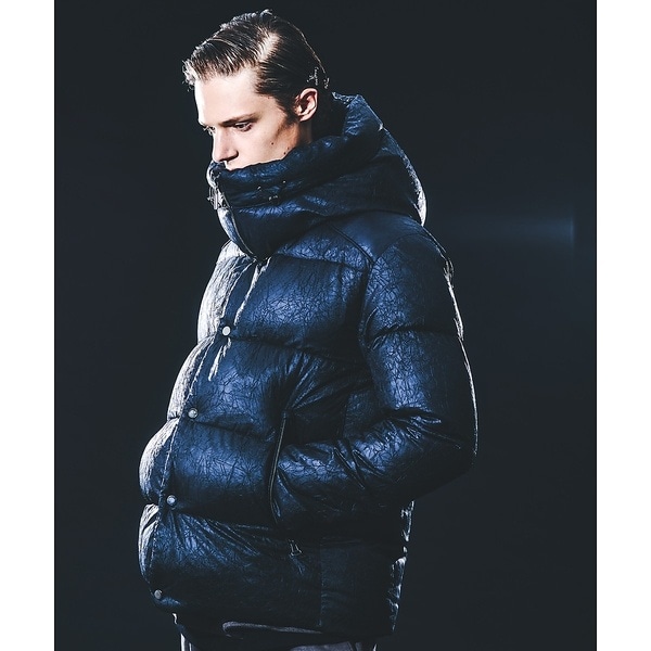 5351プール・オム（5351POUR LES HOMMES）/【25A/W】クラッシュ ワッシャー ダウンジャケット