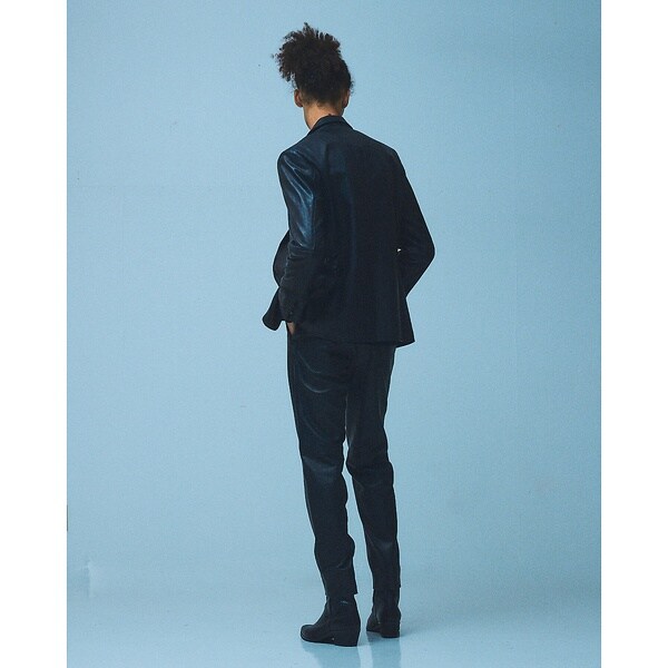 5351プール・オム（5351POUR LES HOMMES）/【セットアップ対応】レザー テーパード スラックスパンツ_11
