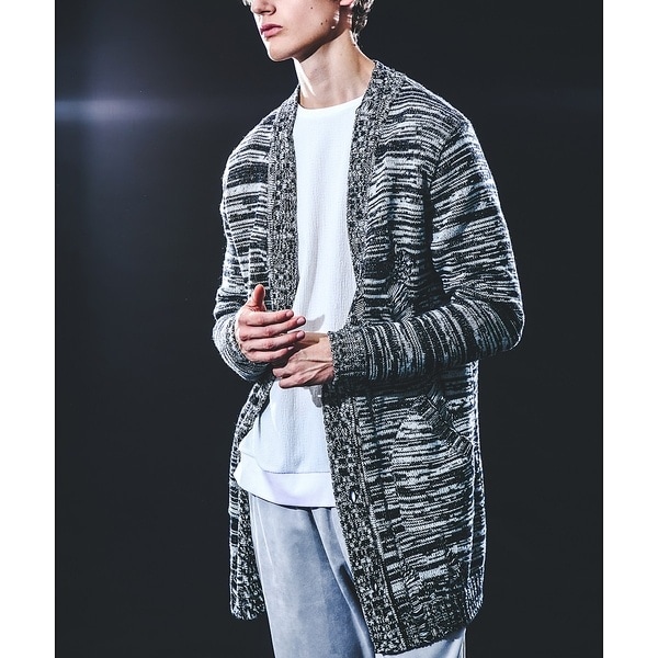 5351プール・オム（5351POUR LES HOMMES）/ダメージ ニットカーディガン