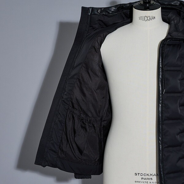 5351プール・オム（5351POUR LES HOMMES）/【軽量/保温】シームレス パデッド フード ブルゾン_12