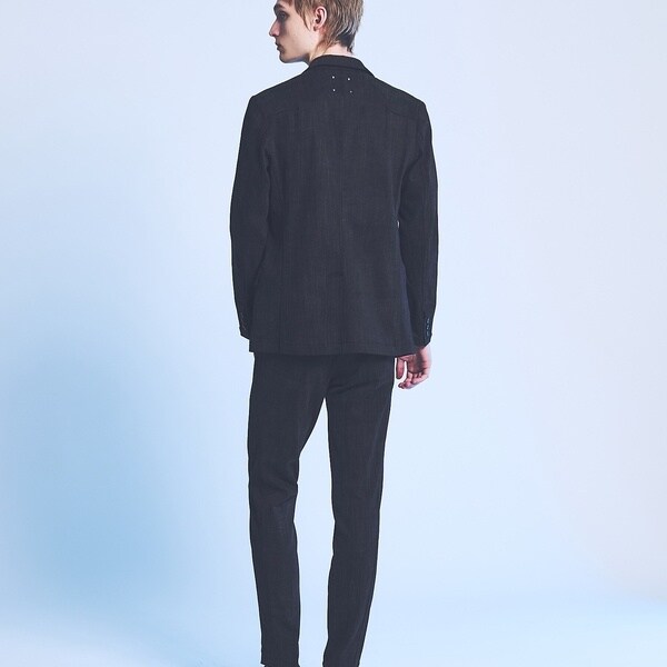 5351プール・オム（5351POUR LES HOMMES）/【セットアップ対応】ピークドラペル デニム ジャケット