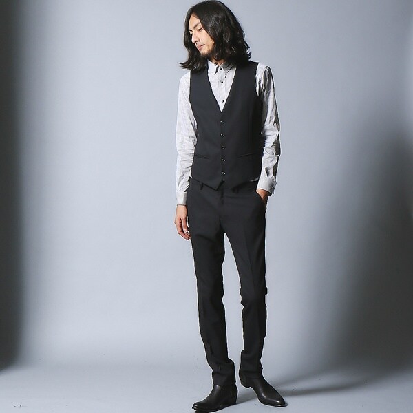5351プール・オム（5351POUR LES HOMMES）/シャイニーストレッチドビー 