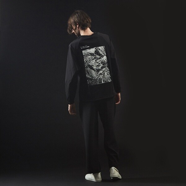 5351プール・オム（5351POUR LES HOMMES）/マウンテンプリント 裏毛