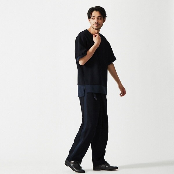 5351プール・オム（5351POUR LES HOMMES）/【セットアップ対応】ダブルクロスラップパンツ_18