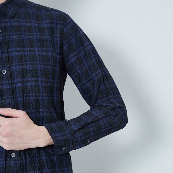 5351プール・オム（5351POUR LES HOMMES）/先染リネンワッシャー