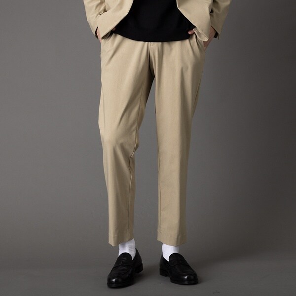 アバハウス（ABAHOUSE）/【セットアップ対応】ライクラ ニット ストレッチ パンツ