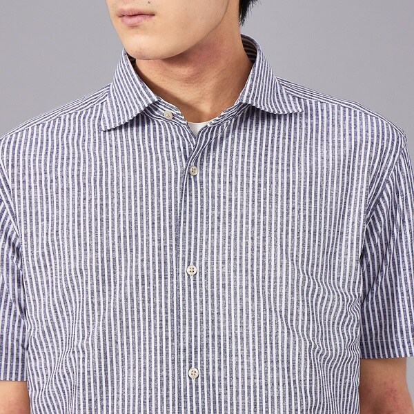 アバハウス（ABAHOUSE）/多機能 スマートテック ジャージー 半袖シャツ