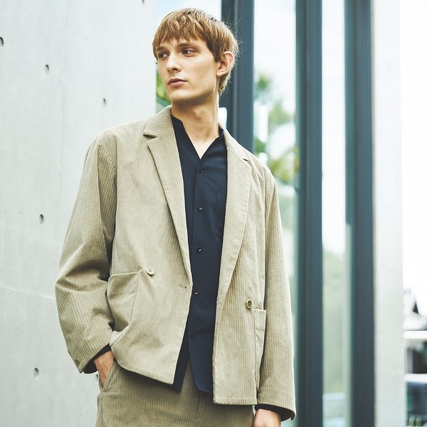 アバハウス（ABAHOUSE）/【セットアップ対応】オルタネイト コール ストレッチ ジャケット