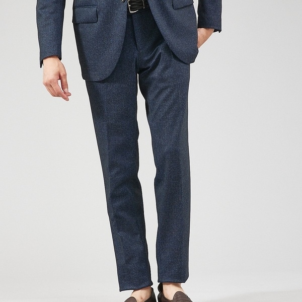 アバハウス（ABAHOUSE）/【セットアップ対応/FLEX PANTS】プリント ポンチ スラックス