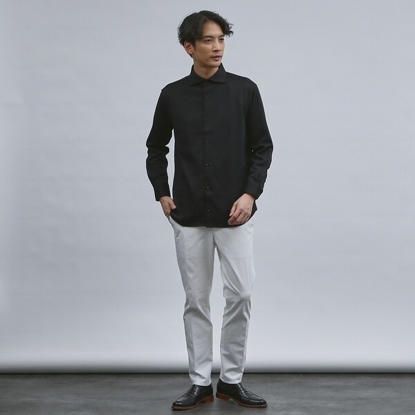 アバハウス（ABAHOUSE）/【FLEX SHIRTS】ダイヤ柄 フクレジャカード シャツ_19