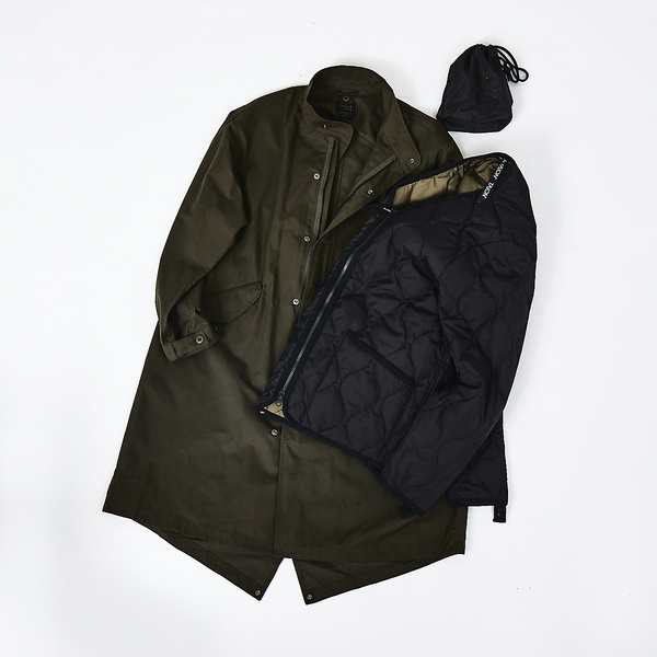 アバハウス（ABAHOUSE）/TAION MODS COAT（＋MILITARY DOWN JACKET）TA-