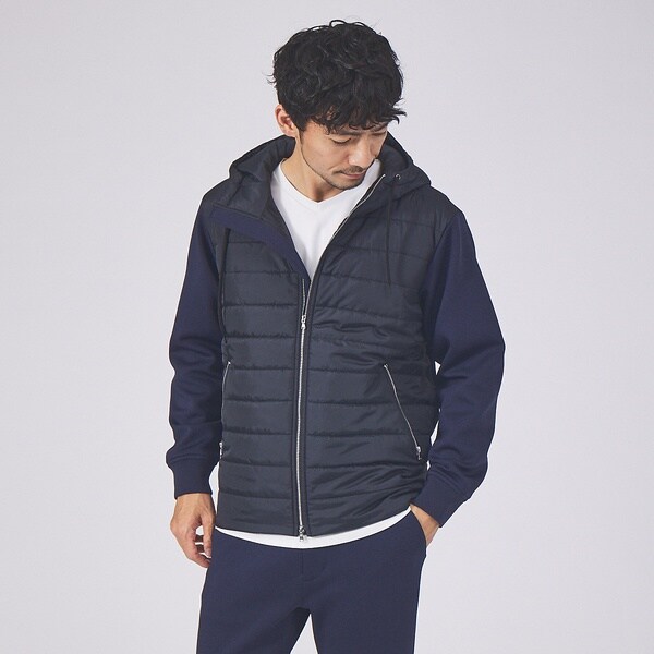 アバハウス（ABAHOUSE）/【セットアップ対応】メッシュ ダンボール フードブルゾン