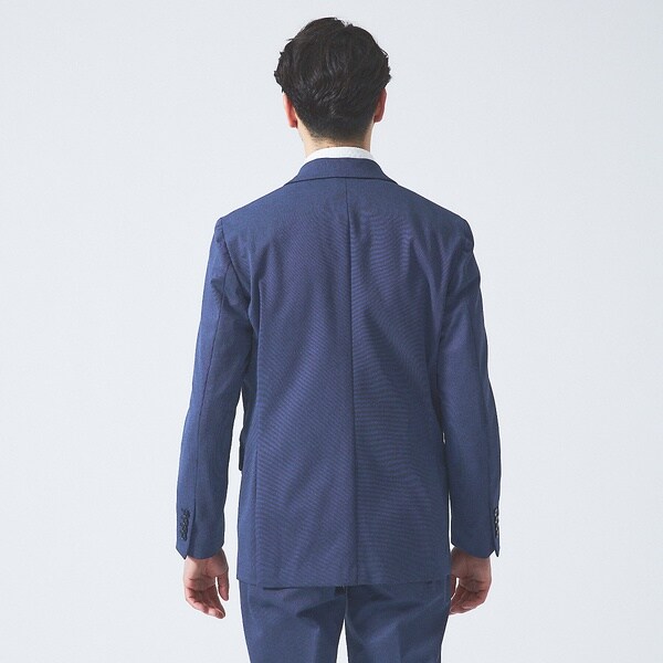 アバハウス（ABAHOUSE）/【セットアップ対応/FLEX JACKET】ポンチ シャンブレー ジャケット_15