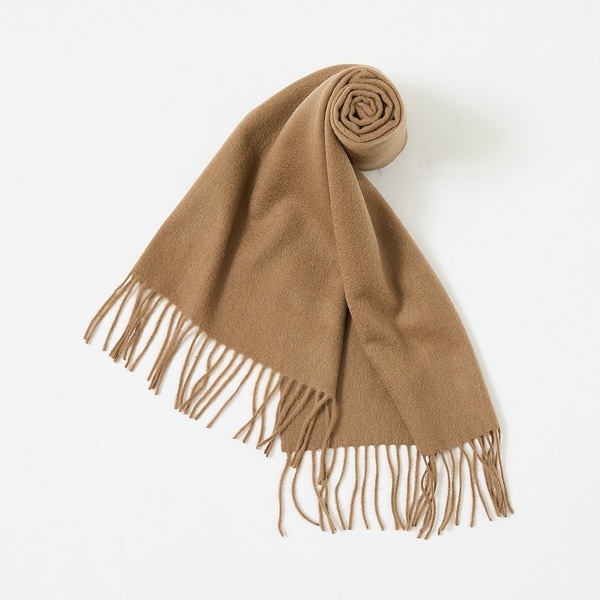 アバハウス（ABAHOUSE）/【カシミヤ100】 細幅 ベーシック マフラー 30×164