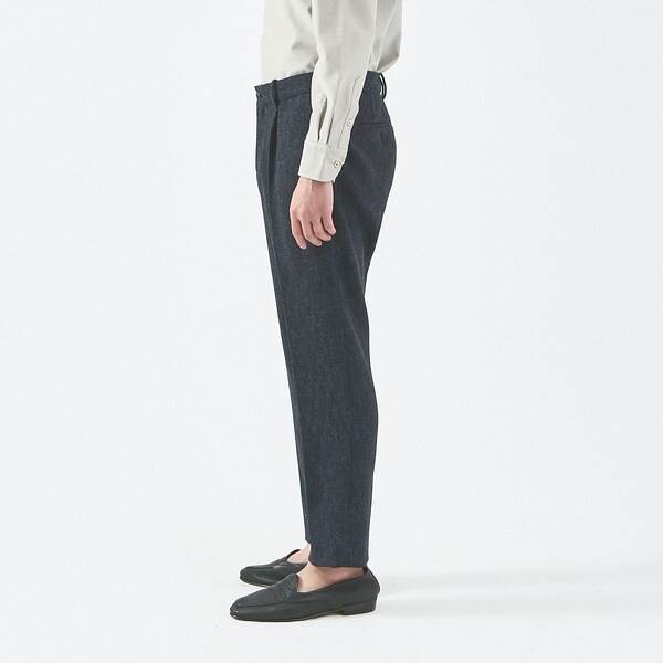 アバハウス（ABAHOUSE）/【FLEX PANTS】サマー ミックス ツイードライク パンツ_8