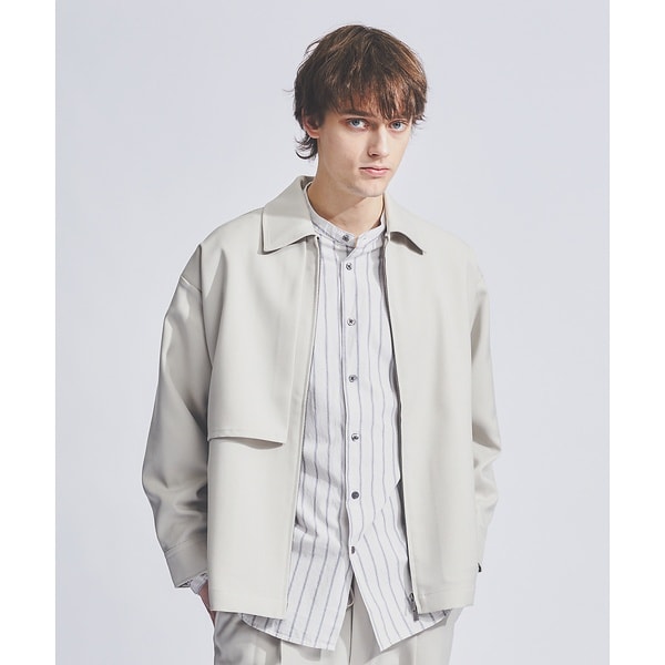 アバハウス（ABAHOUSE）/【セットアップ対応】ポリカルゼ ジップブルゾン