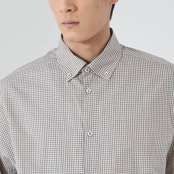 アバハウス（ABAHOUSE）/【ミニチェック】スーピマ タイプライター