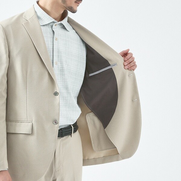 アバハウス（ABAHOUSE）/【セットアップ対応/FLEX JACKET】クイック