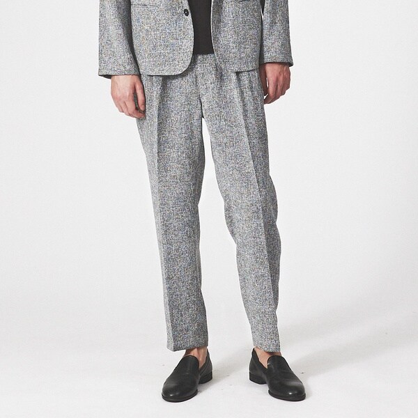 アバハウス（ABAHOUSE）/【セットアップ対応】ツイード風 サマースラックス