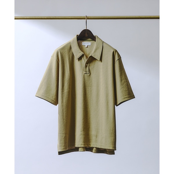 アバハウス（ABAHOUSE）/【ワンボタン】オーバーサイズ スキッパーポロシャツ