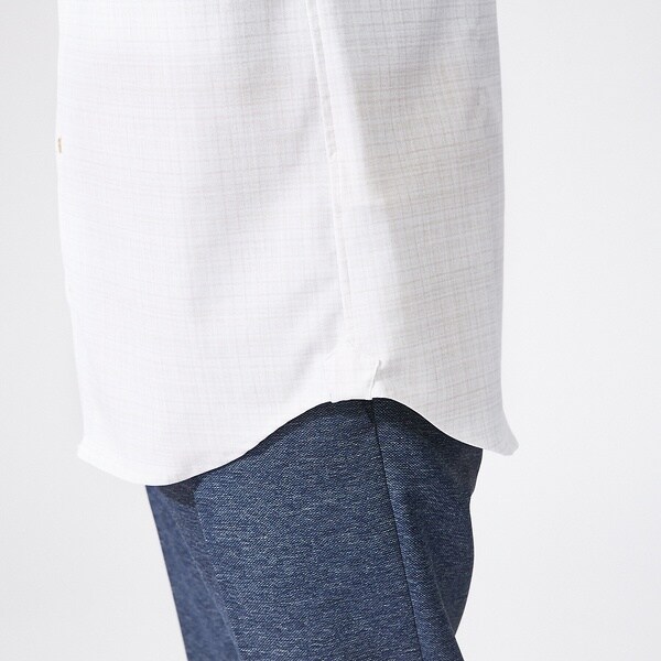 アバハウス（ABAHOUSE）/【FLEX SHIRTS】接触冷感 スラブチェック 半袖シャツ_17