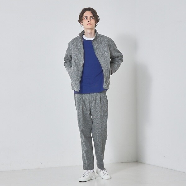 アバハウス（ABAHOUSE）/【セットアップ対応】ウーリッシュ 中綿 スタンド ブルゾン_3