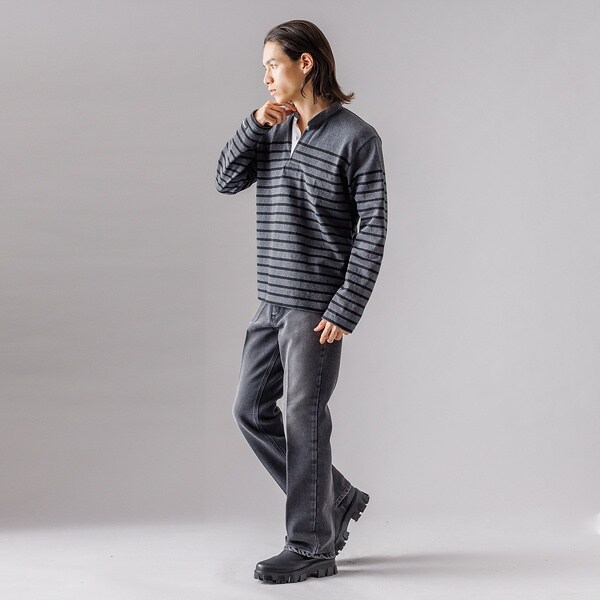 アバハウス（ABAHOUSE）/【BARBARIAN / バーバリアン】 12oz ロングスリーブ / ヘンリ_14