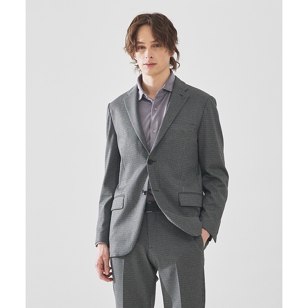 アバハウス（ABAHOUSE）/【FLEX JACKET/セットアップ対応】ストレッチ ポンチ ジャケット