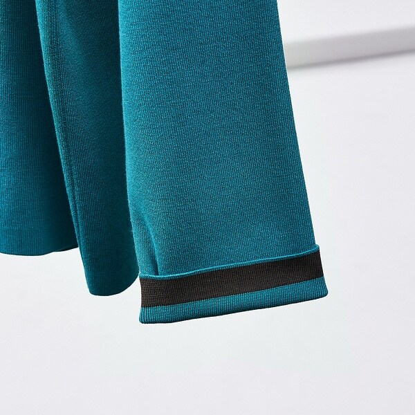 アバハウス（ABAHOUSE）/【定番 / ニットスウェット】コットン クルーネック / 総針ニット