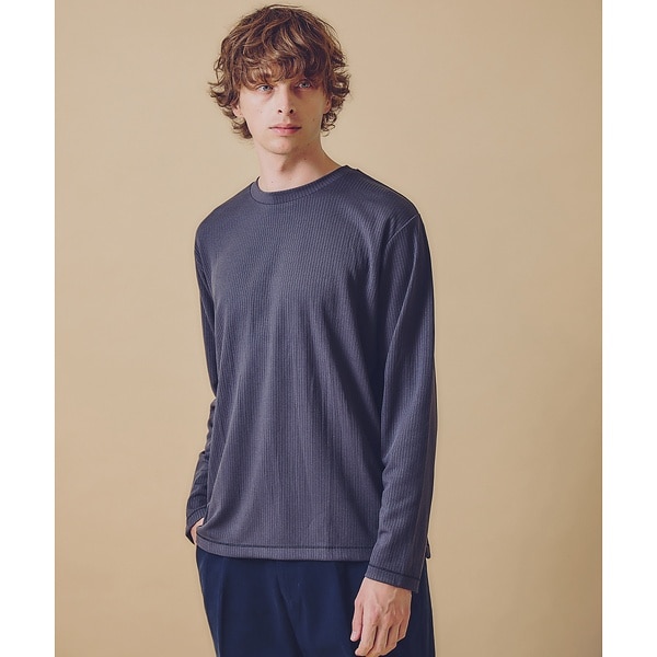 アバハウス（ABAHOUSE）/【ストレッチテレコ】長袖Tシャツの通販は 6,574円