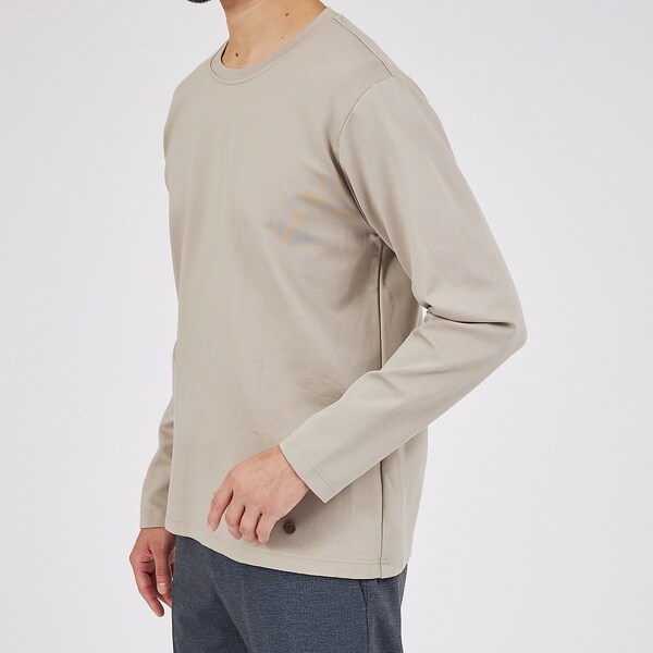 アバハウス（ABAHOUSE）/【クルーネック】ECO VERO レーヨンポンチT