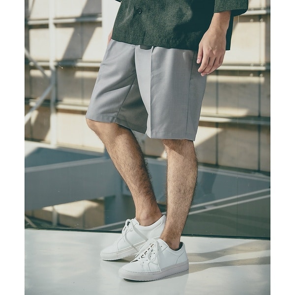 アバハウス（ABAHOUSE）/1タックショートパンツ