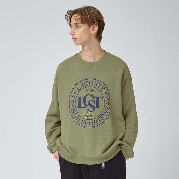 アバハウス（ABAHOUSE）/【LACOSTE / ラコステ】サークルグラフィック クルーネックスウェット_1