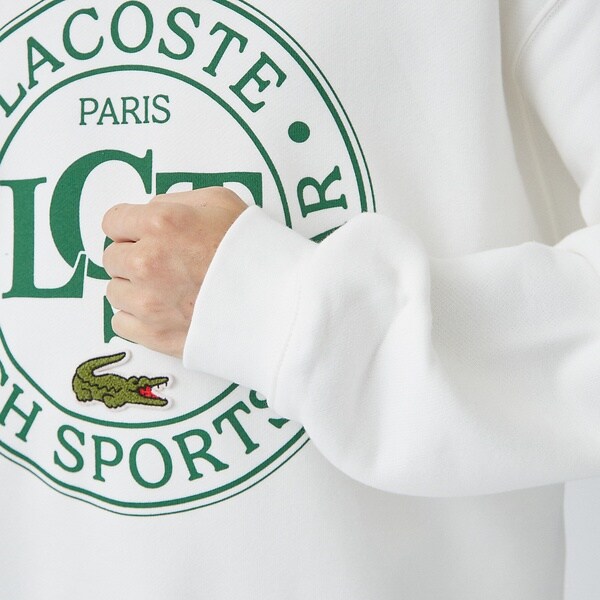 アバハウス（ABAHOUSE）/【LACOSTE / ラコステ】サークルグラフィック クルーネックスウェット_7