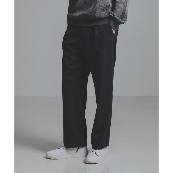 アバハウス（ABAHOUSE）/【セットアップ対応】ウーリーカルゼ インタックパンツ