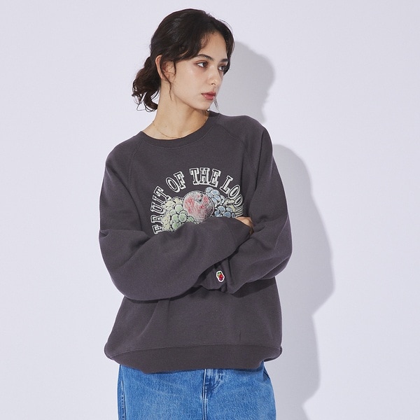 アバハウス（ABAHOUSE）/【FRUIT OF THE LOOM/フルーツオブザルーム】ラグラントレーナー/