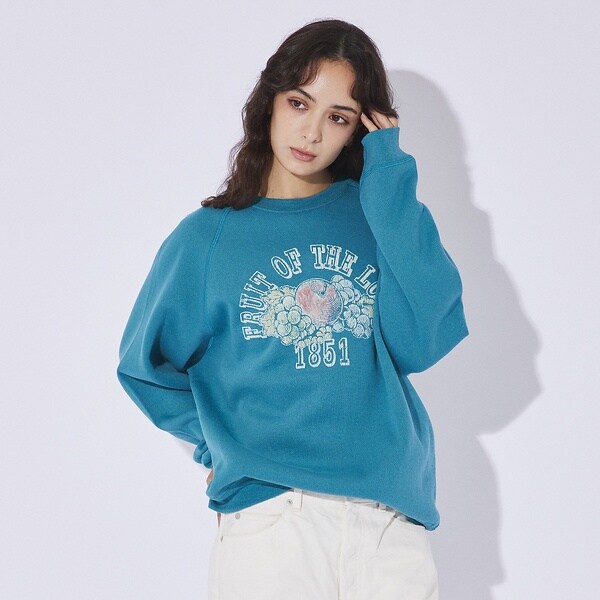 アバハウス（ABAHOUSE）/【FRUIT OF THE LOOM/フルーツオブザルーム】ラグラントレーナー/