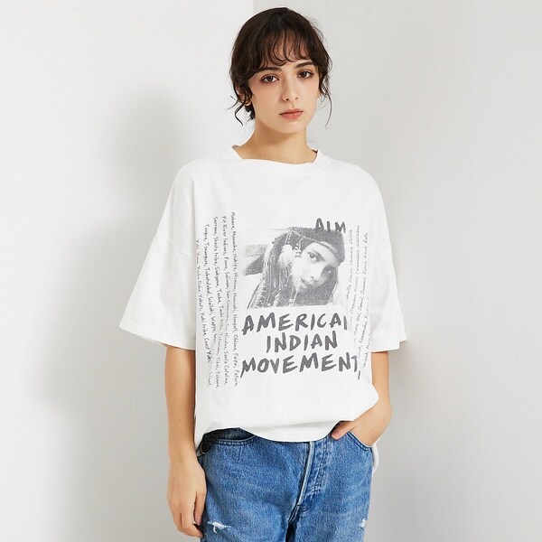 アバハウス（ABAHOUSE）/【REMI RELIEF / レミ レリーフ】 INDIAN天竺 BIGTシャツ_3