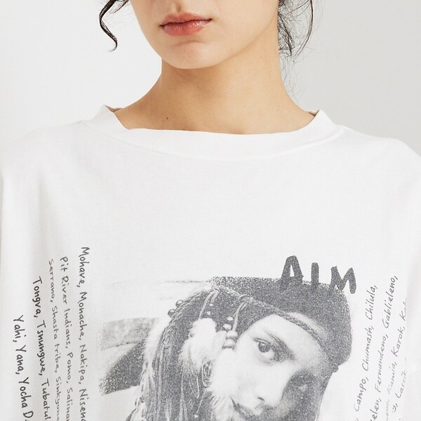 アバハウス（ABAHOUSE）/【REMI RELIEF / レミ レリーフ】 INDIAN天竺 BIGTシャツ_7