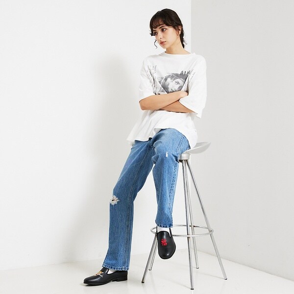 アバハウス（ABAHOUSE）/【REMI RELIEF / レミ レリーフ】 INDIAN天竺 BIGTシャツ_9