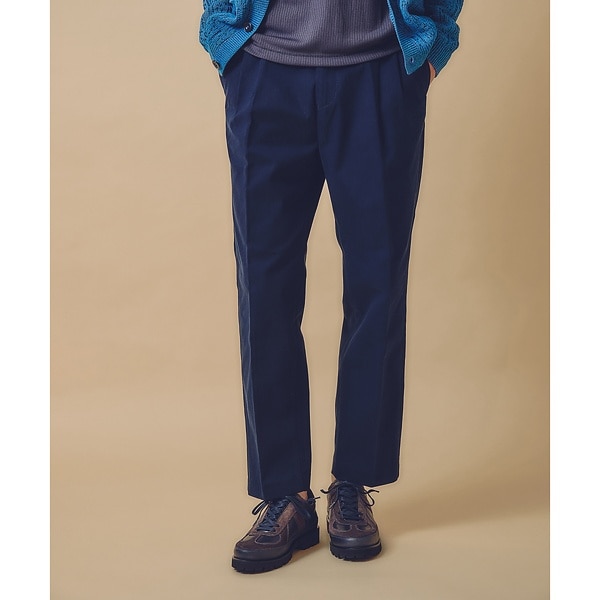 アバハウス（ABAHOUSE）/２タック コットントラウザーズ / ワイドパンツ